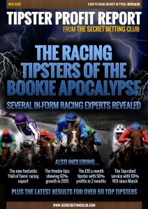 Tipster Profit Report May 2015